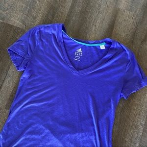 Purple Adidas T-shirt